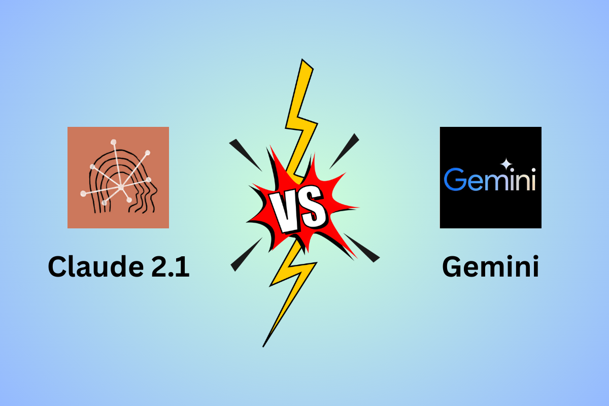 Gemini vs Claude 2.1
