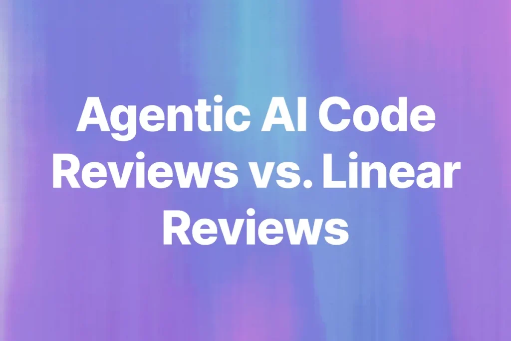 Agentic AI Code Reviews