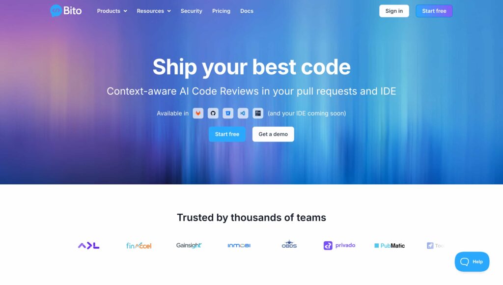 Bito's AI Code Review Agent